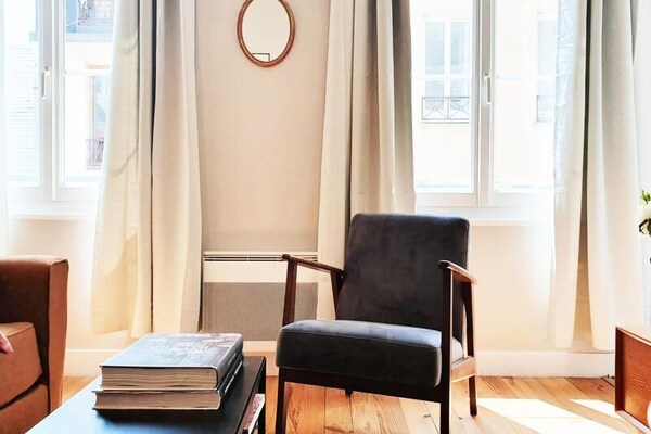 L'art De Vivre: Historisch Appartement in het Hart van Le Havre voor 6 Personen - thumbnail 5