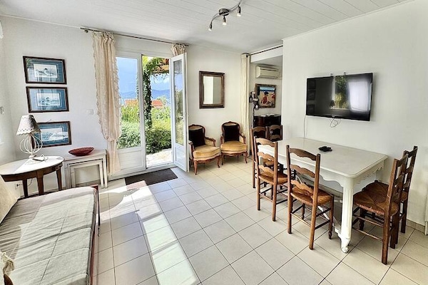 Ruim appartement met zeezicht en tuin in Propriano voor 8 personen - thumbnail 6