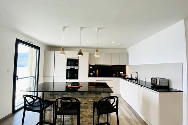 Luxe strandappartement met 3 suites en panoramisch zeezicht in Propriano - thumbnail 3