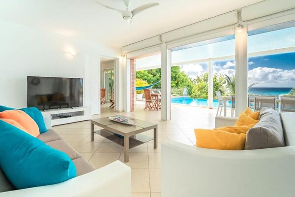 Villa Nora: Luxe appartement voor 8 in Saint-François met privézwembad - thumbnail 5