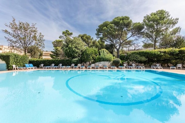 Familieappartement met tuinzicht op 300m van de baai in Saint-Raphaël - thumbnail 1