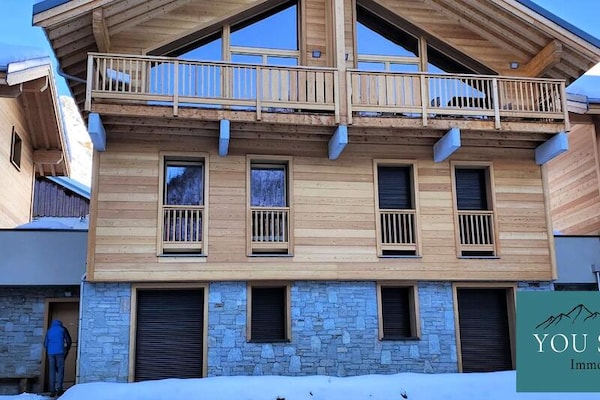 Ruim triplex chalet voor 8 personen, op loopafstand van de pistes in Saint Sorlin - thumbnail 6
