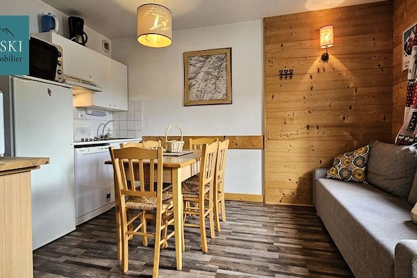 Appartement 6 pers. in Saint Sorlin d'Arves, vlakbij de piste - thumbnail 1