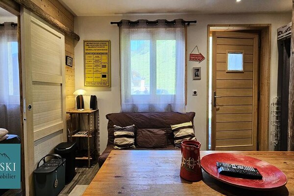 Knus appartement op de begane grond in St Sorlin d'Arves, vlakbij de piste - thumbnail 3