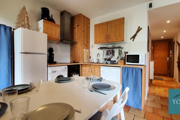 Knus appartement voor 6 personen op 5 minuten van de piste in St Sorlin - thumbnail 4
