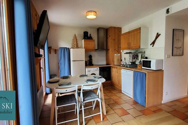 Knus appartement voor 6 personen op 5 minuten van de piste in St Sorlin - thumbnail 5