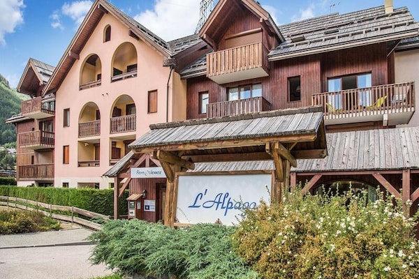 Ruim appartement voor 8 in dorpshart La Salle-les-Alpes, vlakbij de piste - thumbnail 3