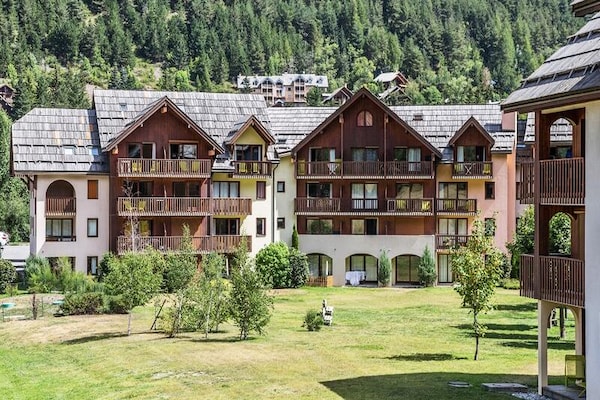 Gezellig appartement in Serre-Chevalier 1400, 50m van winkels en pistes - thumbnail 5