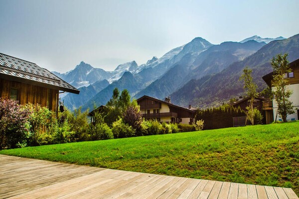 Modern chalet voor 12 personen in Les Houches, op 200 meter van de piste - thumbnail 5