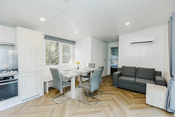 Gelijkvloers appartement voor 6 personen met tuin op vakantiepark in Turnhout - thumbnail 2