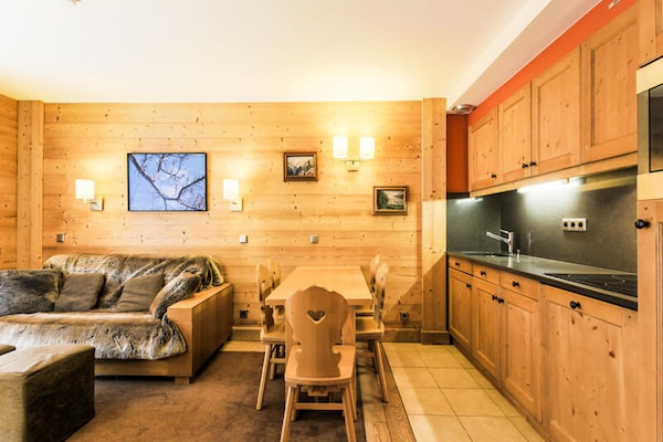 Prestigieus appartement op 100m van de pistes in Courchevel 1850 - thumbnail 6
