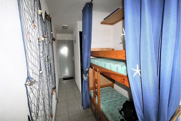 T2-appartement met zeezicht in Frontignan, 4 pers., strand & haven dichtbij - thumbnail 3