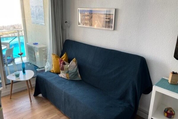 Elegant appartement met zeezicht en zwembad in Frontignan - thumbnail 2