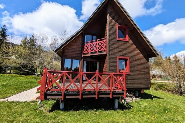 Authentiek chalet voor 6 personen in La Féclaz met tuin en gedeeld zwembad - thumbnail 1