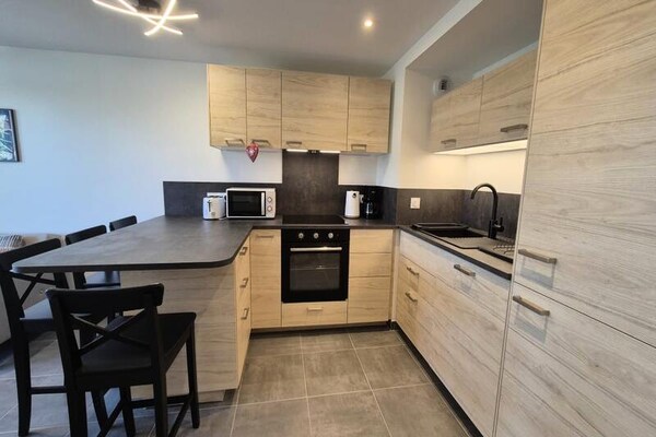 Modern appartement aan de piste in La Féclaz voor 4 personen - thumbnail 3
