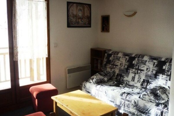Licht appartement voor 7 personen op 100 meter van de piste in Orcières - thumbnail 1