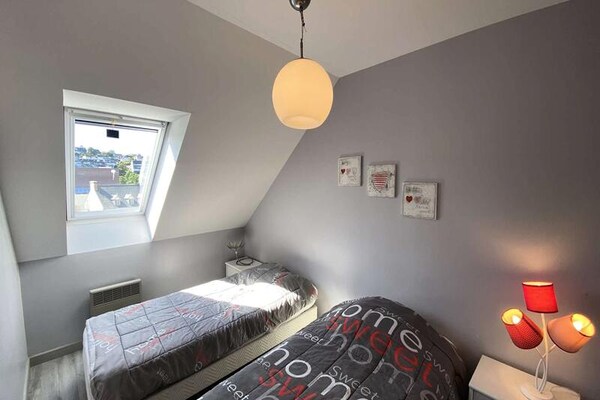 Knus appartement op de begane grond in Perros-Guirec, vlakbij zee - thumbnail 5