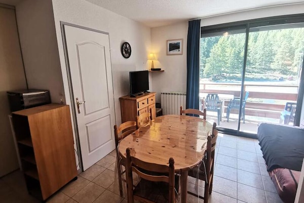 Knus appartement voor 6 in Réallon, 200m van de piste - thumbnail 3