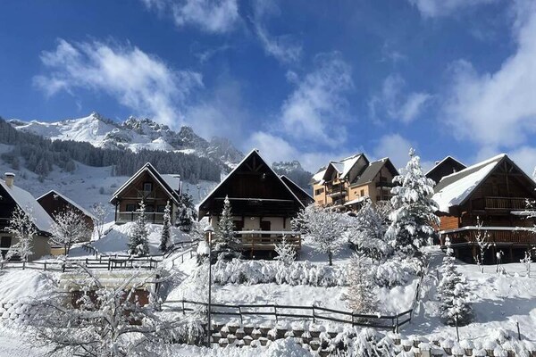 Knus appartement voor 6 personen aan de voet van de piste in Réallon - thumbnail 3