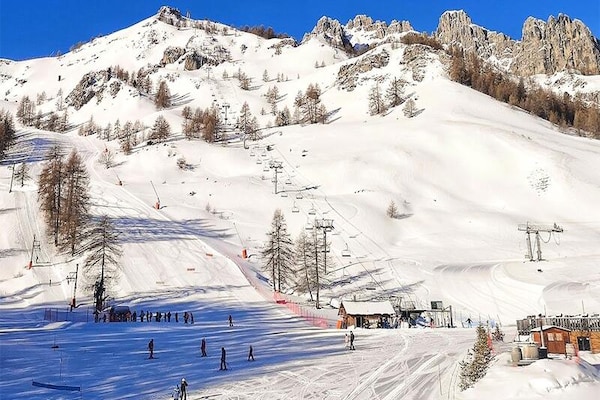 Knus appartement voor 4 personen direct aan de piste in Réallon - thumbnail 4
