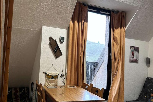 Knusse studio voor 4 in het hart van Réallon, dichtbij de pistes - thumbnail 2