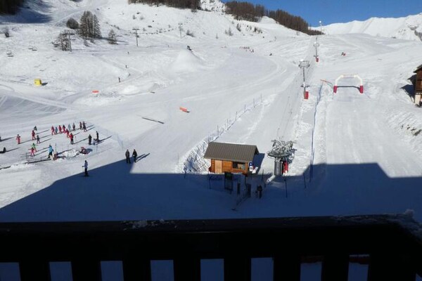 Knusse studio voor 4 in het hart van Réallon, dichtbij de pistes - thumbnail 5
