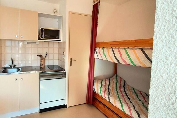 Knus appartement voor 6 personen aan de pistes in Réallon - thumbnail 3