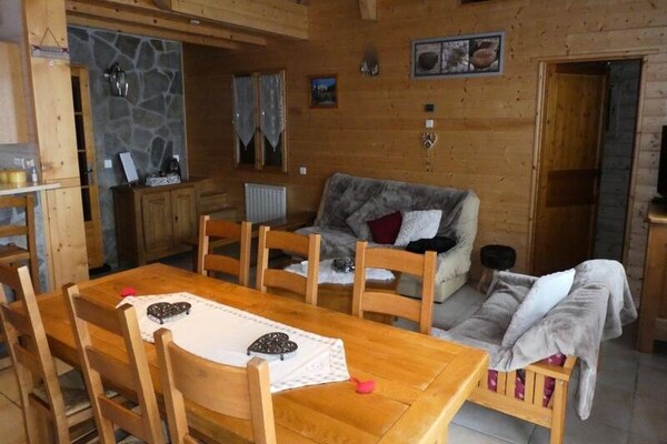Chalet Crocus: Ruim appartement voor 12 personen op 50m van de piste in Réallon - thumbnail 3
