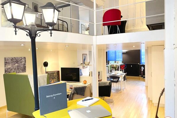 Loft De L'artiste in centrum Rouen met parkeergelegenheid - thumbnail 3