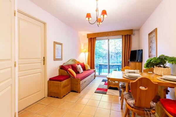 Begane grond appartement met Pyreneeën uitzicht nabij de piste in Vielle Aure - thumbnail 2