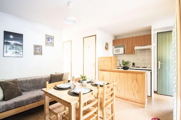 Appartement op de begane grond met tuin, vlakbij Saint-Lary-Soulan - thumbnail 1
