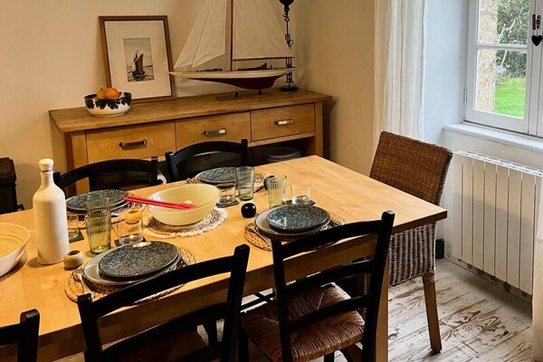 Appartement Résidence G40 in Tregastel: 80m², tuin, 15 min van strand - thumbnail 4