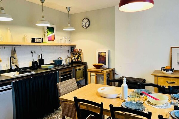 Appartement Résidence G40 in Tregastel: 80m², tuin, 15 min van strand - thumbnail 5