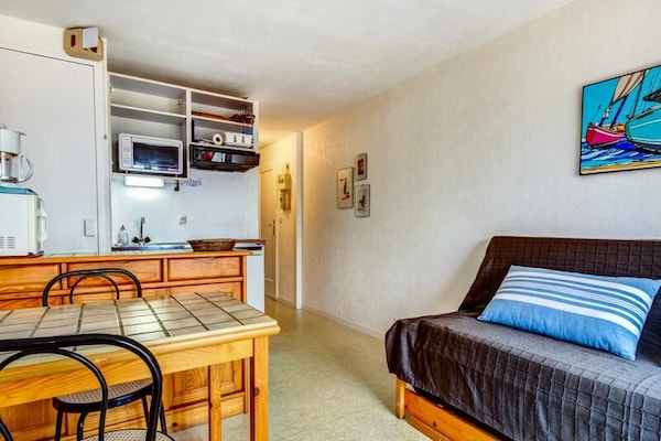 Knus appartement in Arzon, op loopafstand van het Bretonse strand - thumbnail 4