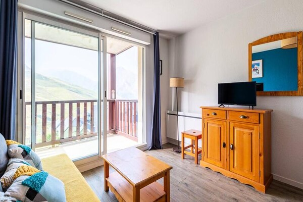 Knus appartement voor 6 op 5 minuten van de pistes in Peyragudes - thumbnail 5