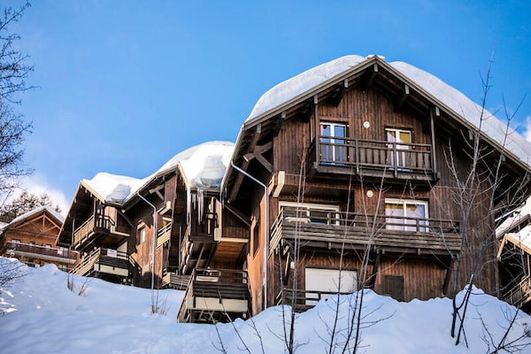 Knusse studio voor 4 in Puy Saint Vincent, direct bij de pistes - thumbnail 3