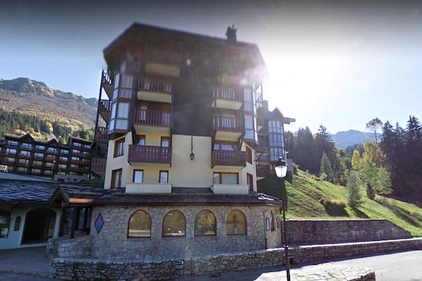Knus appartement op de piste in Val Thorens voor 4 personen - thumbnail 1
