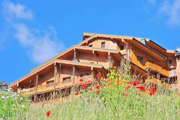 Luxe 8-slaapkamer appartement in Val Thorens met panoramisch uitzicht en wellness - thumbnail 3