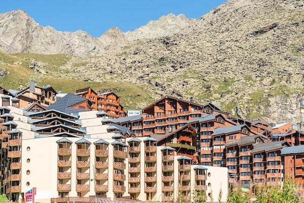 Appartement op de piste in Val Thorens met toegang tot wellness - thumbnail 3