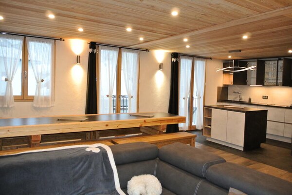 Ruim 12-persoons appartement in Bessans, direct aan de pistes - thumbnail 2