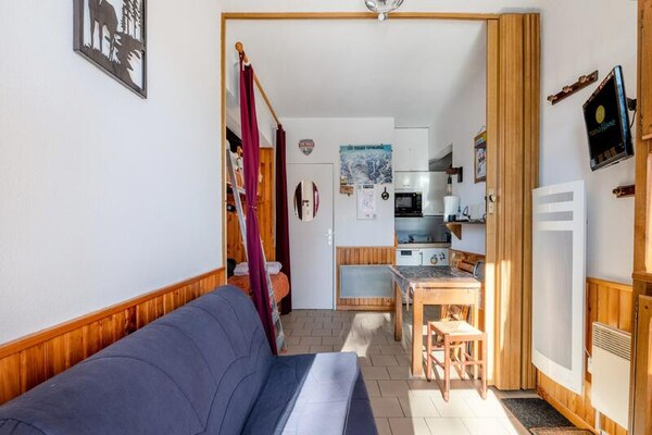 Knus studio-appartement in Font-Romeu, 5 minuten van de piste - thumbnail 5