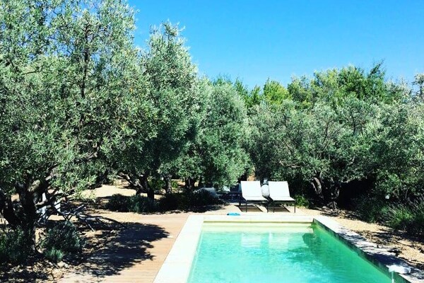 Architectenhuis Lauris: 4 suites, verwarmd zwembad, nabij Lourmarin - thumbnail 6