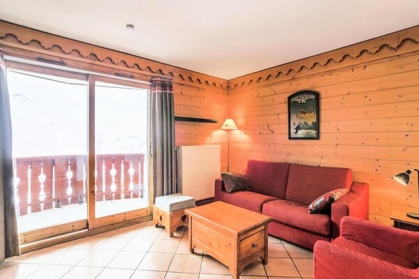 Authentiek appartement in Les Menuires met zwembad, sauna & uitzicht op 3 Vallees - thumbnail 3
