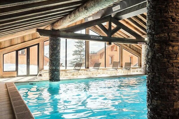 Authentiek appartement in Les Menuires met zwembad, sauna & uitzicht op 3 Vallees - thumbnail 4