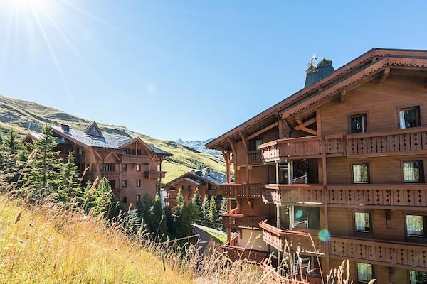 Appartement 6p in Les Menuires met zwembad, sauna en directe toegang tot 3 Vallées - thumbnail 3