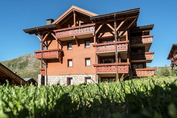 Ski-in, ski-out appartement voor 6 personen aan de piste in Les Menuires - thumbnail 3