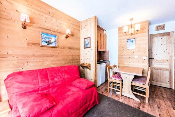 Appartement 4p in Méribel-Mottaret, 50m van de piste in Les 3 Vallées - thumbnail 4