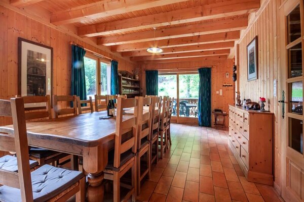 Chalet Clairvaux-Montriond: 14-persoons chalet met 5 suites bij Morzine - thumbnail 2