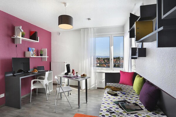 Comfortabel appartement voor 4 in Straatsburg – vlakbij het Europees Parlement - thumbnail 3