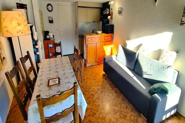 Zonnig bergappartement voor 6 in Vallouise, vlakbij skipistes en wandelroutes - thumbnail 4